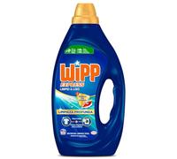 Detergente máquina líquido limpio y liso Wipp Express botella 20 lavados