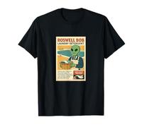 Detergente para Ropa Roswell Aliens 1950's Retro Poster Camiseta