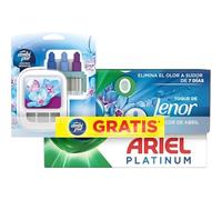 Detergente Platinum 3 En 1 Pods Para Lavadora 19 Lavados Alta Limpieza Quitamanchas + Ambientador De Regalo (Pack x1)