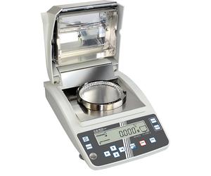 Determinador de humedad KERN, con luz halógena de vidrio de cuarzo de 400 W