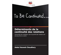 Déterminants de la continuité des relations