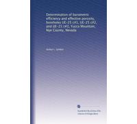 Determination of barometric efficiency and effective porosity, boreholes UE-25 c#1, UE-25 c#2, and UE-25 c#3, Yucca Mountain, Nye County, Nevada
