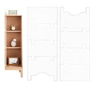 Detiene los muebles antes de que se deslice, 2 juegos de separadores de muebles acrílicos contra deslizamientos, bloqueo deslizante y antideslizante - para cama, sofá, sofá, mesa, armario, cabecero