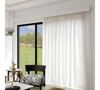 Detive - Caja para ventana con riel, montaje en pared o techo, sistema de rieles ocultos de 270 cm / 8.9ft para decoración del hogar