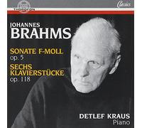 Detlef Kraus - Brahms: Oeuvres pour piano