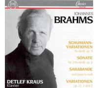 Detlef Kraus - Oeuvres pour piano