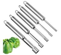 Detorsolador De Frutas - Extractor De Corazón De Acero Inoxidable, Herramienta De Cocina Portátil, Gadgets De Zanahoria De Verduras, Extractor De Cerezas De Espino Saludable | Configuración De