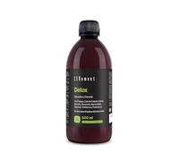 Detox con Papaya, Cola de Caballo, Diente de León, Alcachofa, Hierba Mate, Guaraná, Té Matcha y Prebióticos - Confort Digestivo - Sin Azúcares ni Edulcorantes añadidos - 500 ml - Zenement