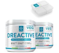 Detox Depurativo, Drenante Retencion De Liquidos 480 Cápsulas PiùLife, Diuretico Con Extractos Vegetales Bromelina, Centella Asiatica, Abedul, Ortosifón, Diente de León, Pilosella, Cardo Mariano