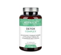 Detox Depurativo - Hígado - Cardo Mariano + Colina + Alcachofa + Diente de León + 8 Plantas y Semillas - 90 Cápsulas Veganas Complex Nutralie