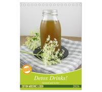 Detox Drinks! Gesund und lecker (Tischkalender 2026 DIN A5 hoch), CALVENDO Monatskalender: Jeden Monat einen gesunden Detox Drink