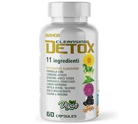 Detox Higado | Detox Detox Higado | Detox Depurativo Higado Graso Limpieza Y Colon | Cardo Mariano | Depurativo y Desintoxicación | J.Armor Pharma Detox 60 cápsulas