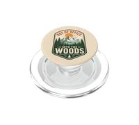 Detox introvertido Digital Fuera de la Oficina en el Bosque PopSockets PopGrip para MagSafe