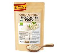 Detox Organica Fibra de Acacia Orgánica - 250 g de Fibra Soluble, Natural, Vegana y Fácil de Tolerar - Goma Arabiga en Polvo Bio - Sin Gluten, Keto