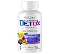 Detox Potente Depurativo Hígado y Colon Diurético Natural | Cardo Mariano Y Diente De Leon | Desintoxicante Digestión Drenante | Vientre Plano Mujer Vegano Sin Gluten 120 Cápsulas J.Armor