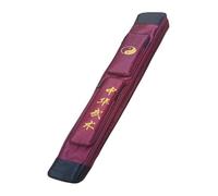 DETPWVWB Artes Marciales Espada Bolsa, Funda de kungfú Chino de una y Doble Capa, Estuche for Armas de Artes Marciales, Bolso de Hombro, Bolsa de Kung Fu(Red)