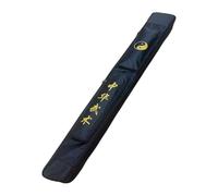 DETPWVWB Artes Marciales Espada Bolsa, Funda de kungfú Chino de una y Doble Capa, Estuche for Armas de Artes Marciales, Bolso de Hombro, Bolsa de Kung Fu(Black)