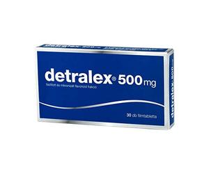 DETRALEX 500 mg - 30 tabletas - Hemorroides, Venas Varicosas, Piernas Pesadas Hinchadas Cansadas.