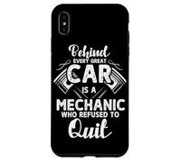 Detrás de cada gran coche hay un mecánico que se negó a dejar de fumar Carcasa para iPhone XS Max