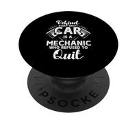 Detrás de cada gran coche hay un mecánico que se negó a dejar de fumar PopSockets PopGrip Adhesivo