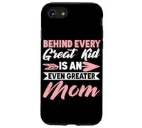 Detrás de Cada Gran niño Hay un Padre de Vida de mamá aún Mayor Carcasa para iPhone SE (2020) / 7/8