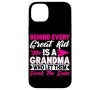 Detrás de Cada Gran niño Hay una Abuela Que Les Deja Romper Las Reglas Carcasa para iPhone 14 Plus