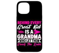 Detrás de Cada Gran niño Hay una Abuela Que Les Deja Romper Las Reglas Carcasa para iPhone 15