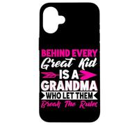 Detrás de Cada Gran niño Hay una Abuela Que Les Deja Romper Las Reglas Carcasa para iPhone 16 Plus