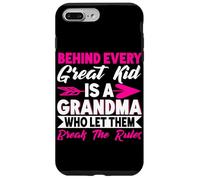 Detrás de Cada Gran niño Hay una Abuela Que Les Deja Romper Las Reglas Carcasa para iPhone 7 Plus/8 Plus