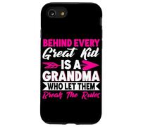 Detrás de Cada Gran niño Hay una Abuela Que Les Deja Romper Las Reglas Carcasa para iPhone SE (2020) / 7/8