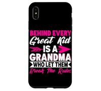 Detrás de Cada Gran niño Hay una Abuela Que Les Deja Romper Las Reglas Carcasa para iPhone XS MAX