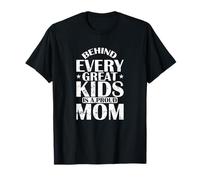 Detrás de cada gran niño orgulloso mamá Camiseta