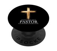 Detrás de cada gran pastor hay una impresionante congregación Jesús PopSockets PopGrip Adhesivo