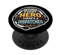 Detrás de Cada héroe Hay un despachador de Primeros Auxilios 911 PopSockets PopGrip Adhesivo
