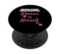 Detrás de Cada Mujer exitosa está el empoderamiento PopSockets PopGrip Adhesivo