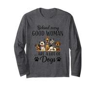 Detrás de Toda Buena Mujer Hay Muchos Perros Manga Larga