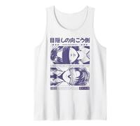 Detrás del Vuelo de la imaginación con los Ojos vendados Camiseta sin Mangas