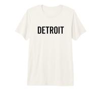 Detroit Classic Retro City Ciudad Natal Detroit Michigan Camiseta Premium