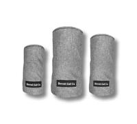 Detroit Golf Co. Cubiertas de cabeza premium para palos de golf - conductores, maderas de Fairway e híbridos (gris)