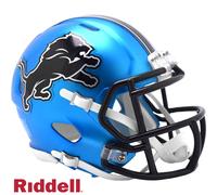 Detroit Lions Casco Riddell Réplica Mini Velocidad Estilo On-Field Alterna 2024