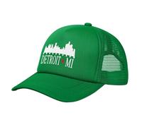 Detroit, Michigan Unisex Gorra De Béisbol Ajustable Snapback Cap Cómoda Sombrero para Golf Tenis Aire Libre