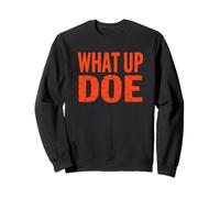 Detroit Pride What Up Doe en el 313 Detroit Michigan Sudadera