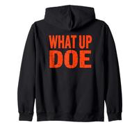 Detroit Pride What Up Doe en el 313 Detroit Michigan Sudadera con Capucha