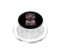 Detroit Rap Suena Mejor en Vinilo PopSockets PopGrip para MagSafe