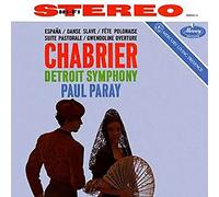Detroit Symphony Orchestra Paul Paray - The Music of Chabrier [Vinilo]