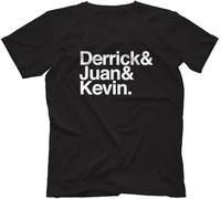 Detroit Techno Legends T-Shirt Cotton Derrick May Juan Atkins Saunderson(Medium)