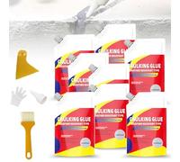 Detroitrain Now, Detroitrain Slab Concrete Crack Waterproof Repair Sealant,Magic Crack Filler For Concrete,Caulking Glue Weather Resistant Type, Quick-Drying Caulking Sealant (500g,8pcs)