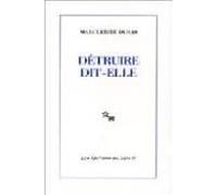 Detruire Dit-elle