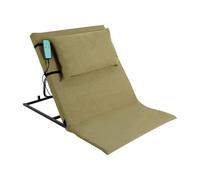 Dettchan Respaldo elevable eléctrico verde, colchón elevador eléctrico, respaldo de cama, dispositivo de despertador, cama de motor, para salones, dormitorios, hogares de ancianos 120 x 75 x 12 ~ 73