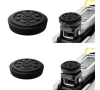 Deuba 2x tacos de goma Universal y XL para gatos y elevadores bloque redondo accesorio antideslizante protector con ranura